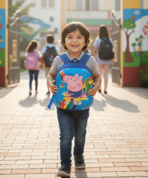 Kids Hard Shell School Backpack – Lightweight Nursery Bag (3–6 Years)