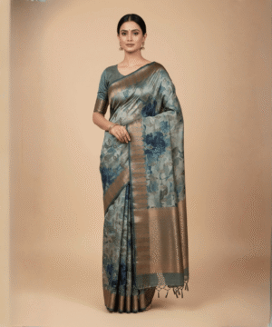 Women’s Designer Saree with Rich Border – Festive & Wedding Wear